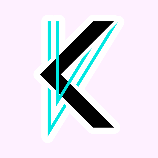 Kustom Kiss Cut Stickers