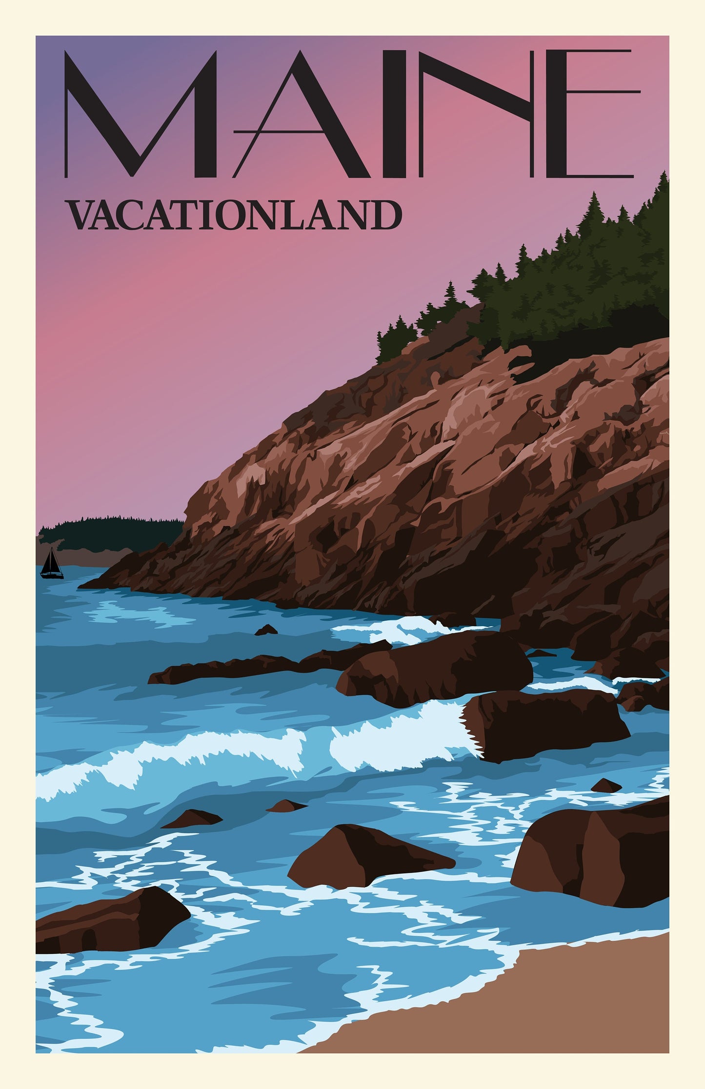 Maine Poster