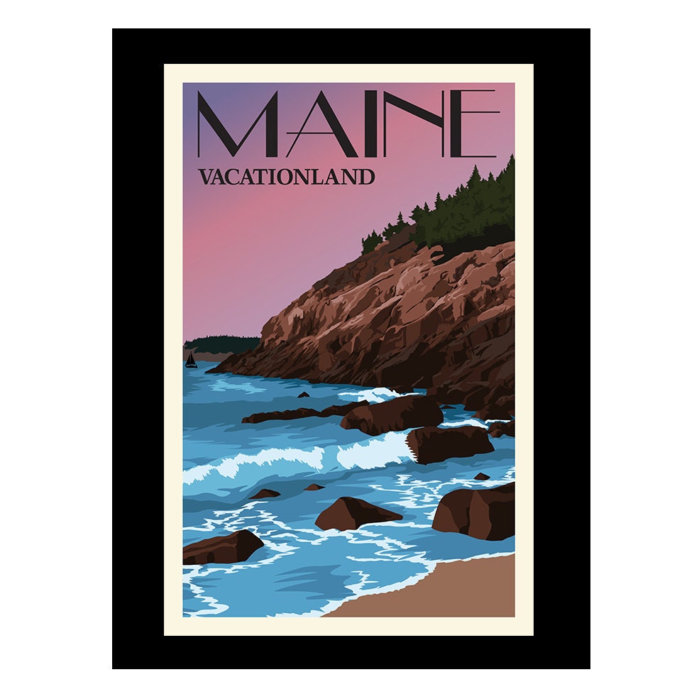 Maine Poster