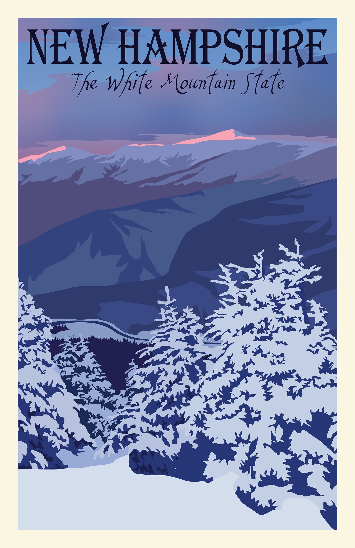 New Hampshire Poster