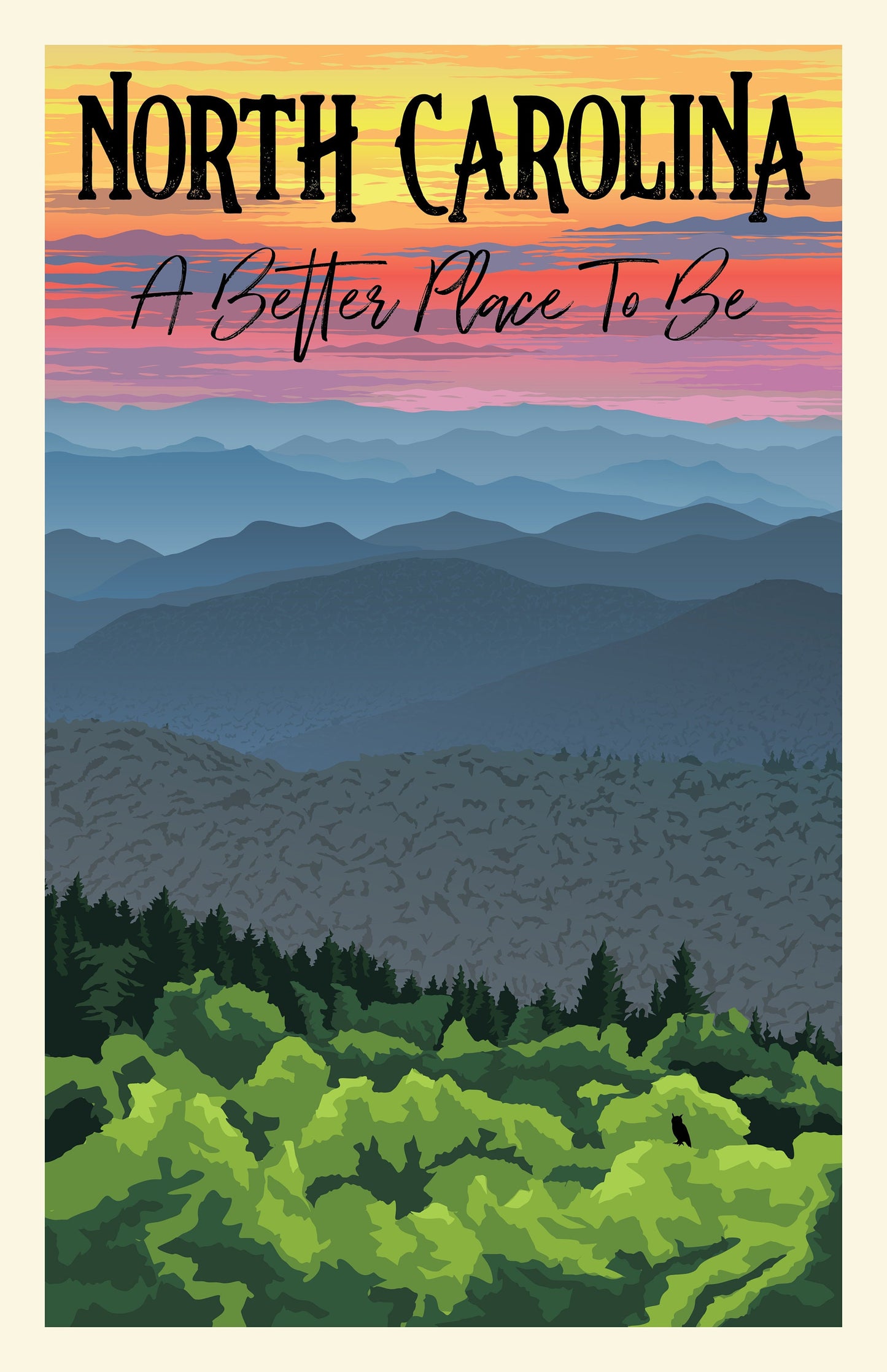 North Carolina Poster
