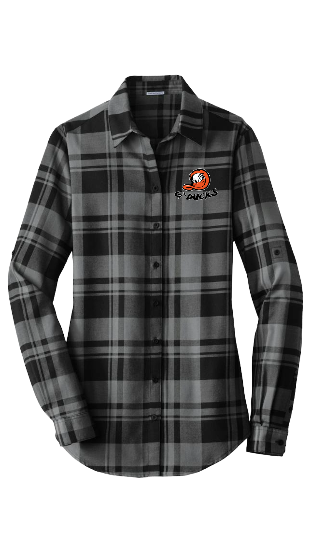 Stuck at the Duck Plaid Flannel Shirt