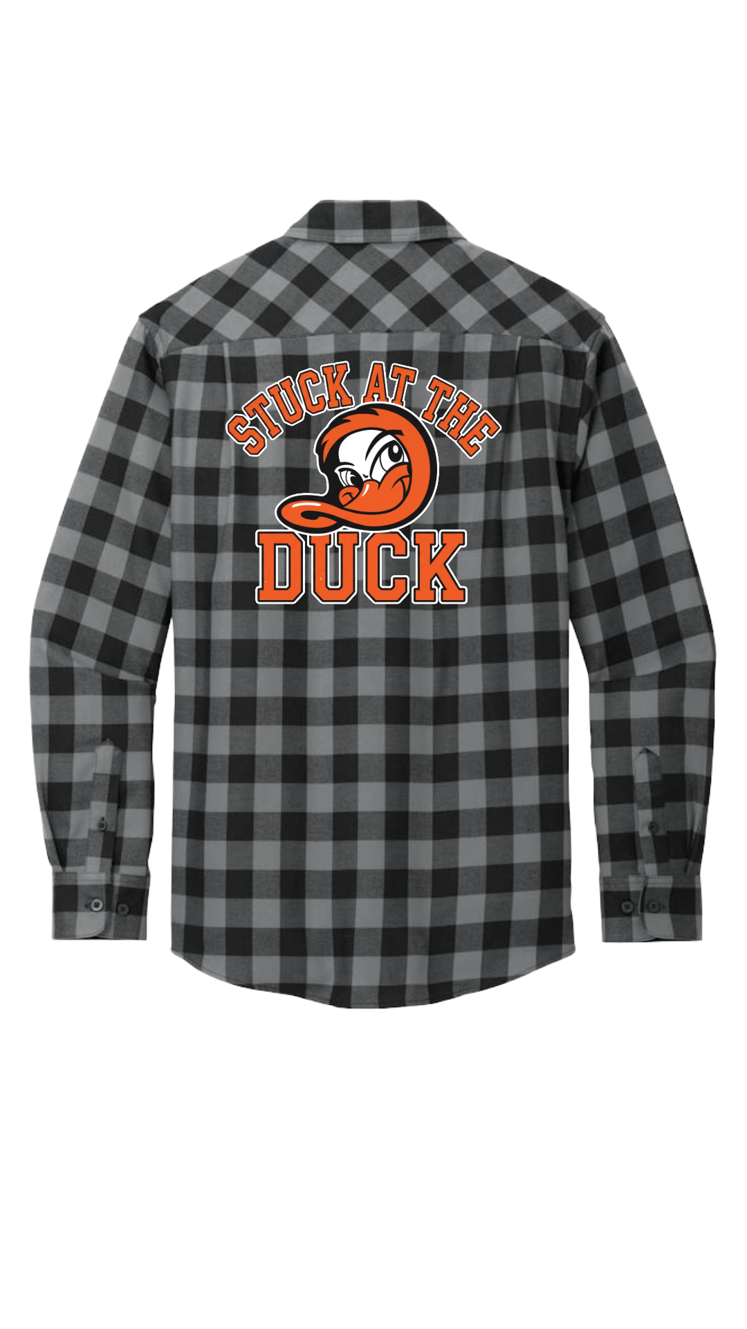 Stuck at the Duck Plaid Flannel Shirt