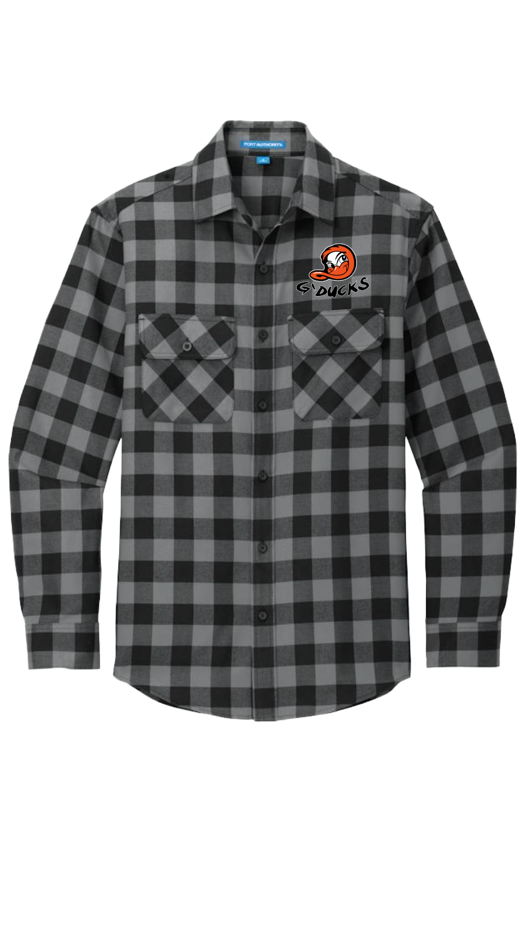 Stuck at the Duck Plaid Flannel Shirt